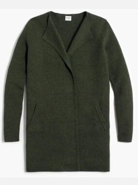 JCrew Vanessa Weather Jacket Olive Green